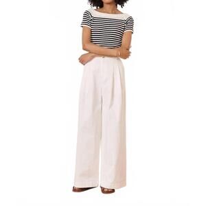 NEW GARANCE PARIS her favorite pant in white